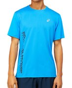 Мужская беговая футболка ASICS RUN SS TOP 2011B872 404