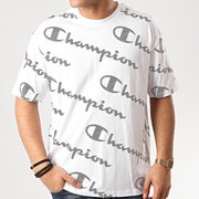 Мужская футболка Champion Crewneck T-Shirt 214164-WHT/ALLOVER