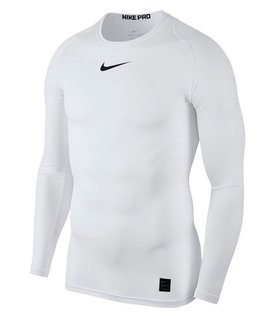 Мужское компрессионное белье (футболка с длинным рукавом) Nike Pro Top Ls Compression 838077 100