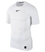 Мужское компрессионное белье (футболка) Nike Pro Top Ss Compression 838091 100