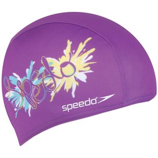 Подростковая шапочка для плавания SPEEDO POLYESTER PRINTED CAP JUNIOR 8-087680000