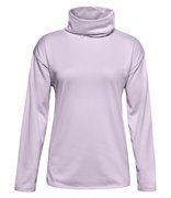 Женская утепленная беговая рубашка Under Armour Fleece Funnel Neck (Women) 1356345-570-SALE
