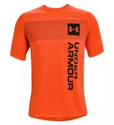 Мужская футболка для бега Under Armour Tech 2.0 Vertical Wordmark Short Sleeve 1363236-825