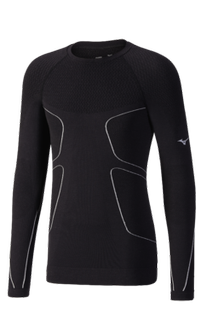 Футболка компрессионная MIZUNO Wavetech LS Crew A2GA6510-09