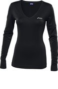 Футболка для бега Asics W's V-Neck LS Tee 109689 0904