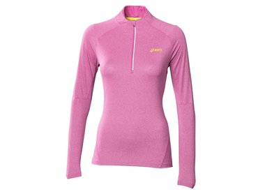 Женская беговая рубашка Asics JERSEY L/S 1/2 ZIP (W) 114605 0281