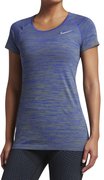 Женская футболка для бега Nike Dri-Fit Knit Top Short Sleeve (Women) 831498 389