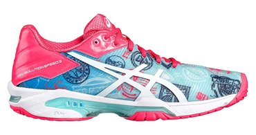 Кроссовки для тенниса ASICS GEL-SOLUTION SPEED 3 L.E. PARIS (Women) E761N 4301