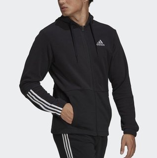 Толстовка Adidas Essentials Polar Fleece Giant Logo Full Zip Hoodie GV5297