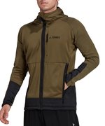 Толстовка Adidas Terrex Tech Flooce Hooded Hiking Fleece Jacket H51484