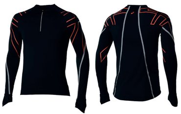 Беговая рубашка Asics Akashi 1/2 Zip LS Top Men's 421015 0540