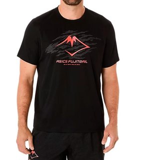 Футболка для бега Asics Fujitrail Logo SS Top 2011C981 003