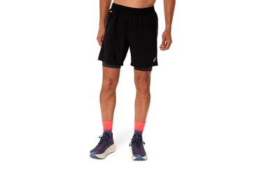 Шорты для бега Asics Road 2-In-1 7in Short 2011D246 001