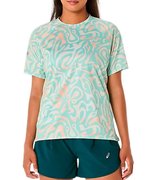 Женская беговая футболка Asics Road Lite-Show Ss Top (Women) 2012D073 300