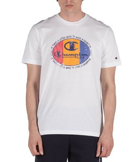 Футболка Champion Crewneck T-Shirt 214315-WHT