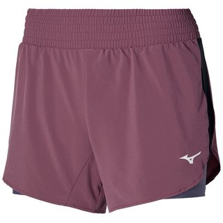 Шорты для бега Mizuno 2IN1 4.5 SHORT (W) "VIOLET QUARTZ" J2GBB203-64