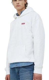 Худи Levis Levi's Original RELAXED BABY TAB HOODIE BRIGHT WHITE A4233-0007