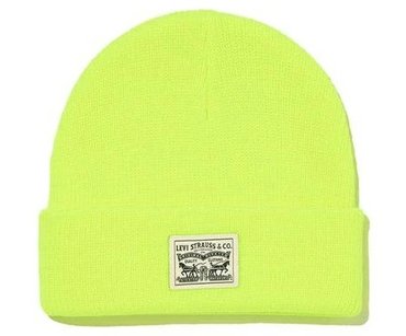 Шапка Levis WOMEN'S BACKPATCH BEANIE - NEON 000MR-0001