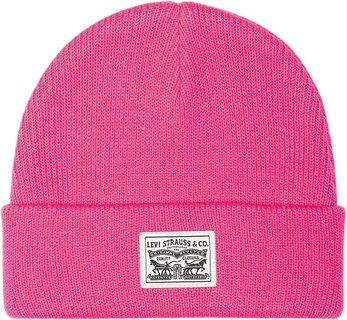 Шапка Levis WOMEN'S BACKPATCH BEANIE - NEON 000MR-0002