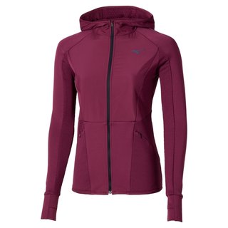 Куртка для бега Mizuno ACTIVE WARMALITE HYBRID FULL ZIP HOODED LS TOP (W) J2GCC701-68