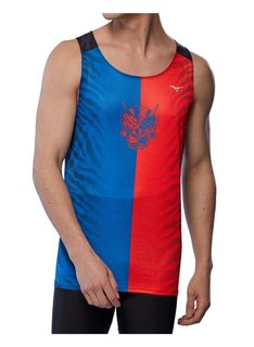 Майка для бега Mizuno Dryaeroflow Graphic Tank J2GAC003-02