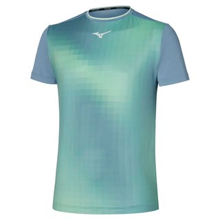 Футболка теннисная Mizuno FRONTIER SHADOW GRAPHIC T-SHIRT 62GAC003-02