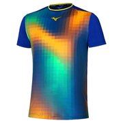Футболка теннисная Mizuno FRONTIER SHADOW GRAPHIC T-SHIRT 62GAC003-14