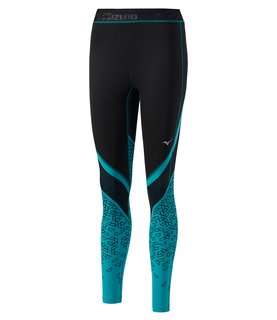 Тайтсы для бега Mizuno Impulse Printed Long Tight (Women) J2GB7724-93