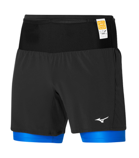Шорты для бега Mizuno Multi Pocket 7.5" 2 in 1 Short J2GB2575-97-S