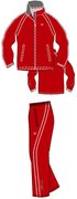 Спортивный костюм Mizuno Pro Knitted Tracksuit Team Men's 60KK71562