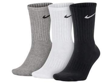 Комплект носков NIKE 3PPK VALUE COTTON CREW SX4508-965