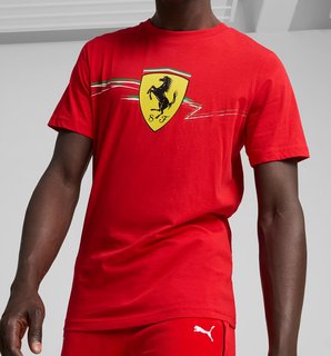 Футболка Puma Ferrari Race Big Shield Tee 62705502