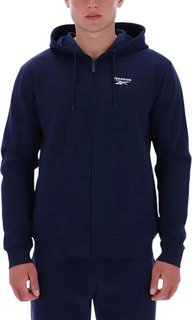 Толстовка Reebok COLTON SMALL LOGO ZIP THROUGH HOODY 100240558