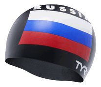 Шапочка для плавания Tyr Russia Silicone Swim Cap LCSRUS001