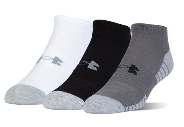 Носки для бега UNDER ARMOUR HEATGEAR TECH NOSHOW 3PK 1312439-040