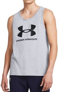 Майка спортивная Under Armour Sportstyle Logo Tank 1382883-035