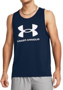 Майка спортивная Under Armour Sportstyle Logo Tank 1382883-408