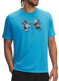 Футболка Under Armour UA M TECH PRINT FILL SS 1390208-452