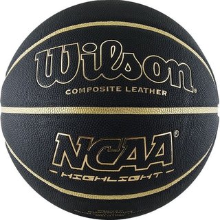 Баскетбольный мяч Wilson Ncaa Highlight Gold WTB067519XB07