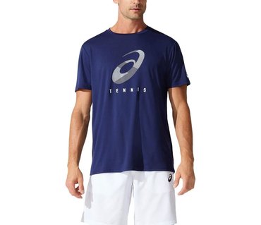 Футболка теннисная Asics Court Spiral Tee 2041A148 400