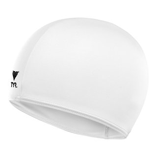 Шапочка для плавания Tyr Solid Lycra Cap White LCY100