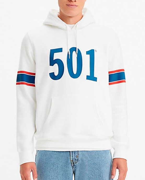 Levis Men Standard Graphic Hoodie Sweatshirt 38424 0046