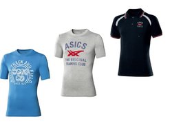 Каталог спортивных товаров и одежды Asics / Городские футболки, поло, шорты